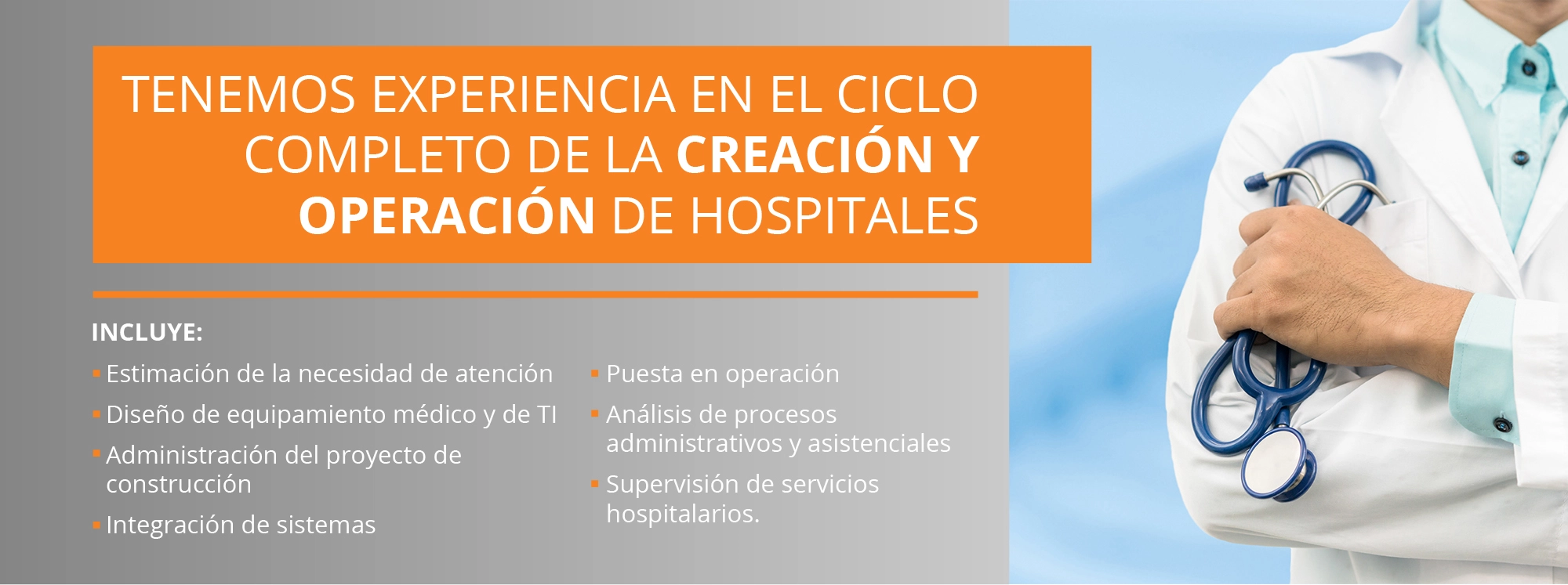 Tenemos experiencia